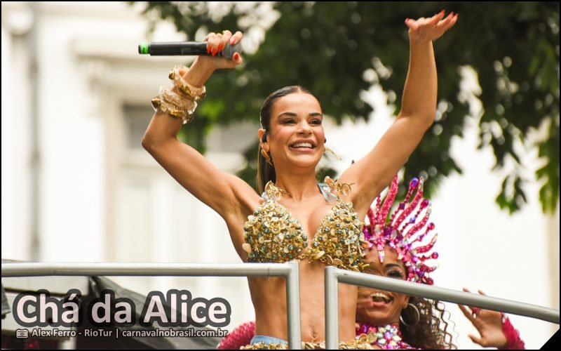 Fotos Bloco Chá da Alice no Carnaval de Rua 2026 do Rio de Janeiro - carnavalnobrasil.com.br