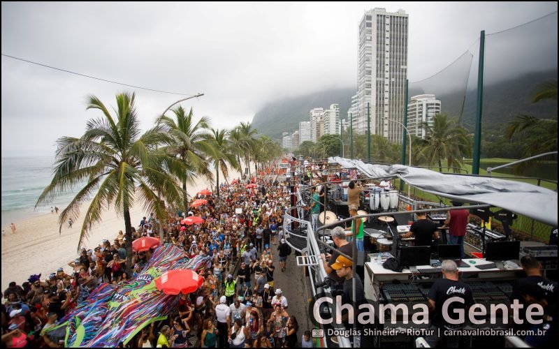 Fotos Bloco Chama Gente no Carnaval de Rua 2026 do Rio de Janeiro