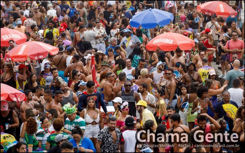Fotos Bloco Chama Gente no Carnaval de Rua 2026 do Rio de Janeiro