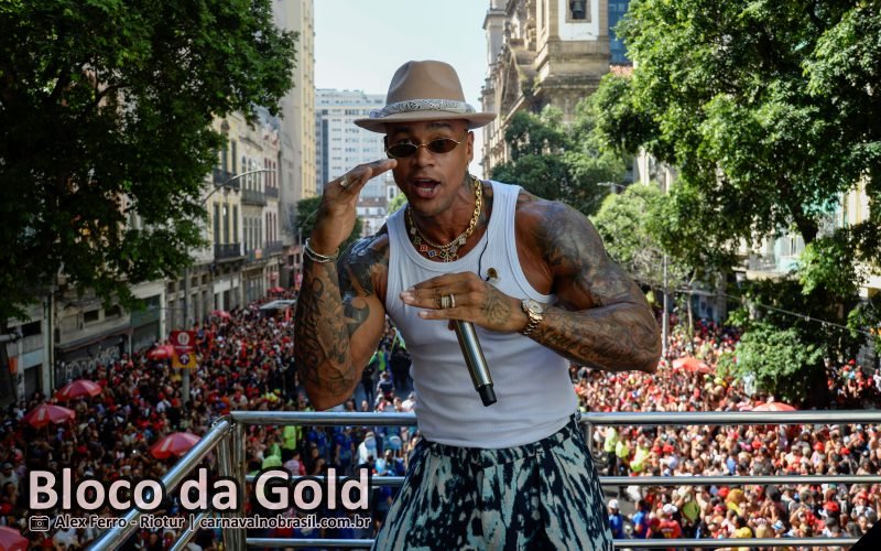 Foto Bloco da Gold no Carnaval de Rua 2026 do Rio de Janeiro - carnavalnobrasil.com.br