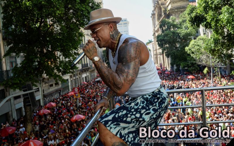 Foto Bloco da Gold no Carnaval de Rua 2026 do Rio de Janeiro - carnavalnobrasil.com.br