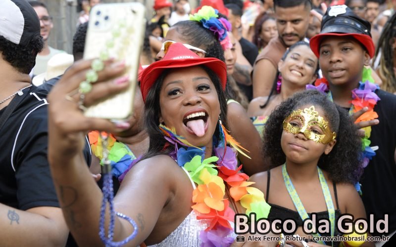 Foto Bloco da Gold no Carnaval de Rua 2026 do Rio de Janeiro - carnavalnobrasil.com.br