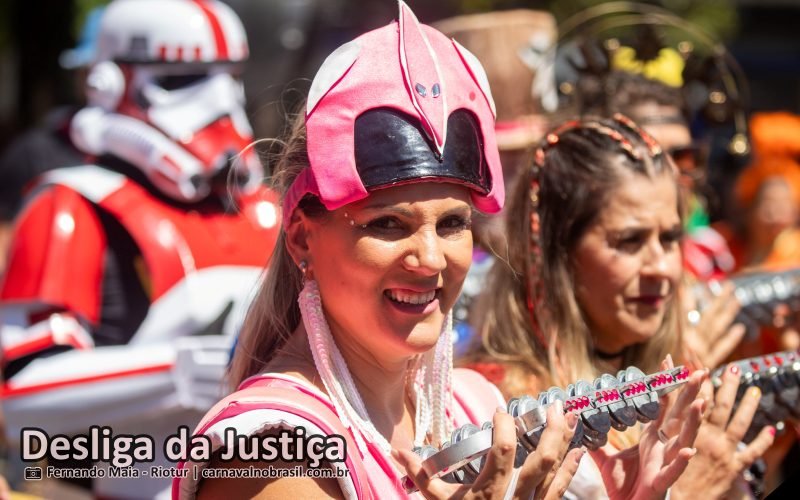 Foto bloco Desliga da Justiça no Carnaval de Rua 2026 do Rio de Janeiro - gebbeg.com.br