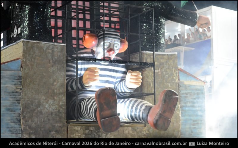 Desfile Acadêmicos de Niterói no Carnaval 2026 do Rio de Janeiro - carnavalnobrasil.com.br