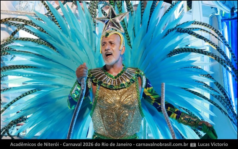 Desfile Acadêmicos de Niterói no Carnaval 2026 do Rio de Janeiro - carnavalnobrasil.com.br