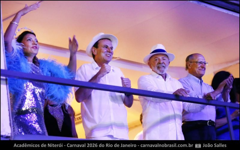 Desfile Acadêmicos de Niterói no Carnaval 2026 do Rio de Janeiro - carnavalnobrasil.com.br