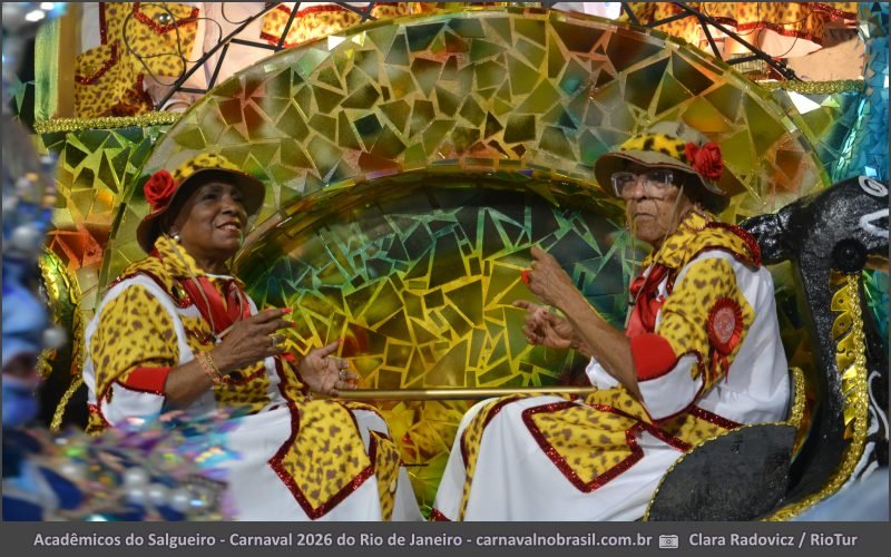 Desfile Acadêmicos do Salgueiro no Carnaval 2026 do Rio de Janeiro