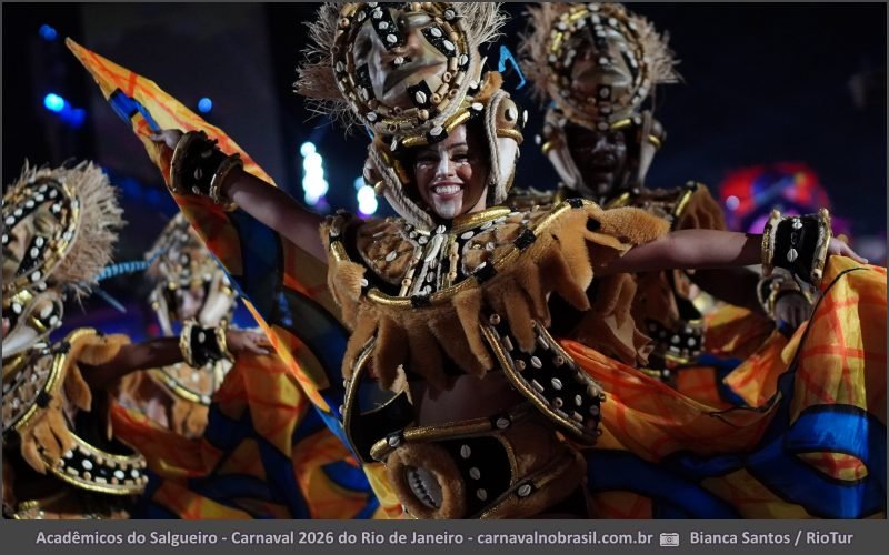 Desfile Acadêmicos do Salgueiro no Carnaval 2026 do Rio de Janeiro - carnavalnobrasil.com.br