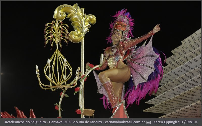 Desfile Acadêmicos do Salgueiro no Carnaval 2026 do Rio de Janeiro - carnavalnobrasil.com.br