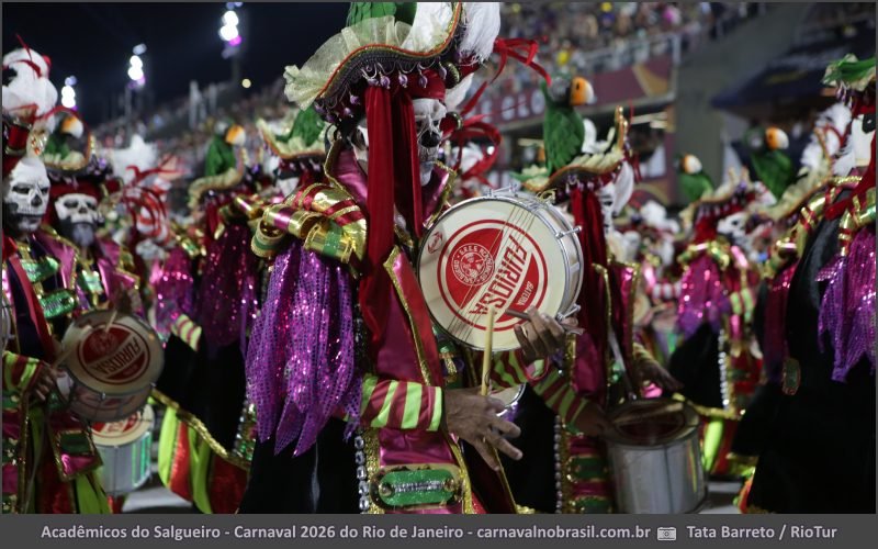 Desfile Acadêmicos do Salgueiro no Carnaval 2026 do Rio de Janeiro - carnavalnobrasil.com.br