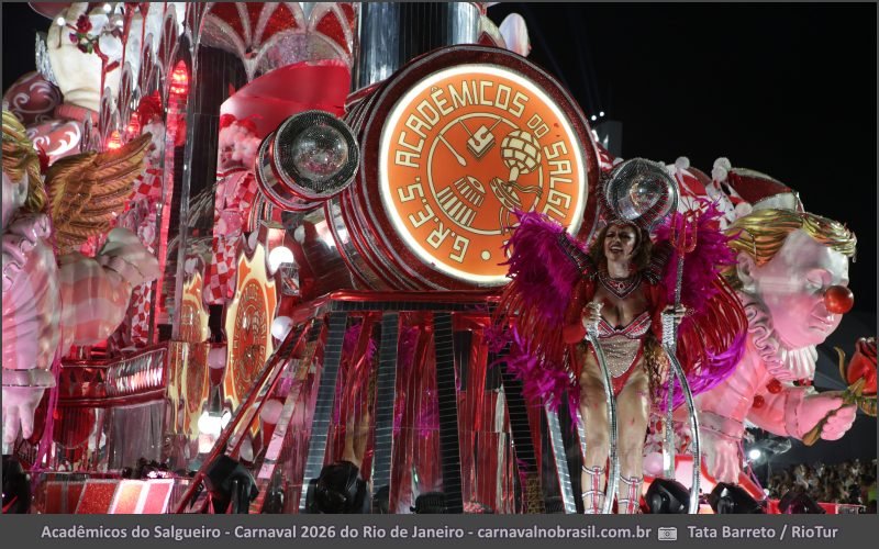 Desfile Acadêmicos do Salgueiro no Carnaval 2026 do Rio de Janeiro - carnavalnobrasil.com.br