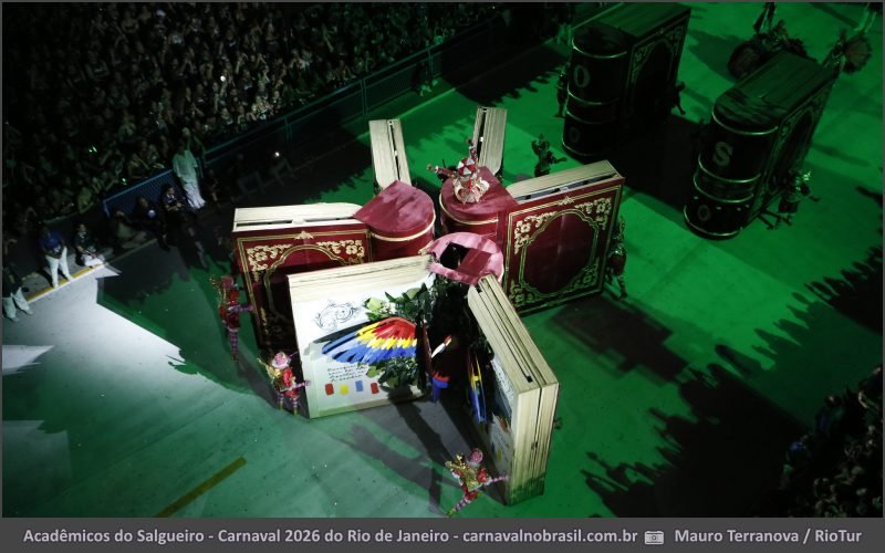 Desfile Acadêmicos do Salgueiro no Carnaval 2026 do Rio de Janeiro - carnavalnobrasil.com.br