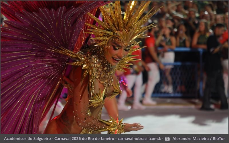 Desfile Acadêmicos do Salgueiro no Carnaval 2026 do Rio de Janeiro - carnavalnobrasil.com.br