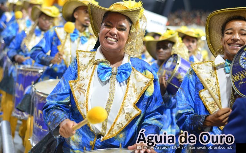 Foto desfile da Águia de Ouro no Carnaval 2026 de São Paulo - carnavalnobrasil.com.br