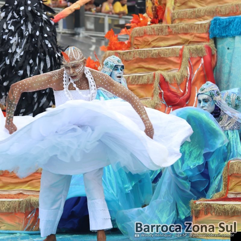 Desfile da Barroca Zona Sul no Carnaval 2026 de São Paulo - canavalnobrasil.com.br