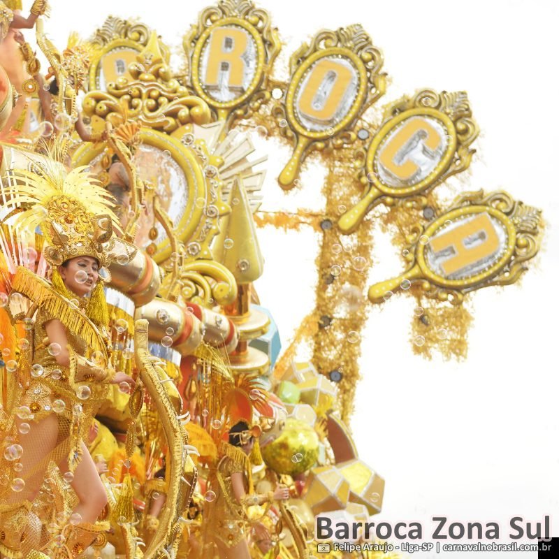 Desfile da Barroca Zona Sul no Carnaval 2026 de São Paulo - canavalnobrasil.com.br