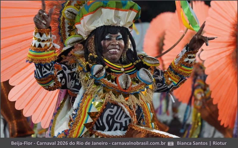 Desfile Beija-Flor de Nilópolis no Carnaval 2026 do Rio de Janeiro - carnavalnobrasil.com.br