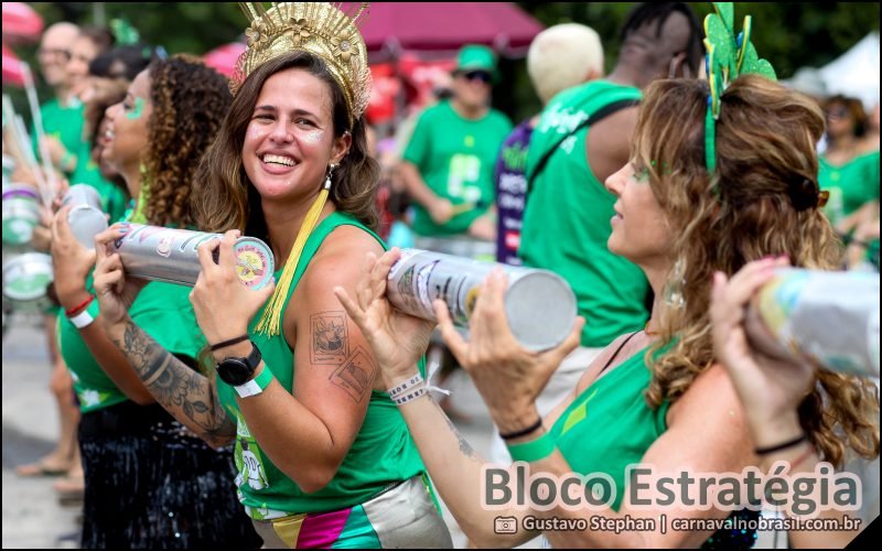 Foto bloco Estratégia no Carnaval de Rua 2026 do Rio de Janeiro - carnavalnobrasil.com.br