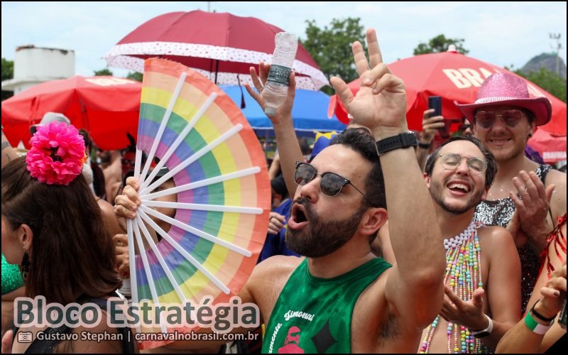 Foto bloco Estratégia no Carnaval de Rua 2026 do Rio de Janeiro - carnavalnobrasil.com.br