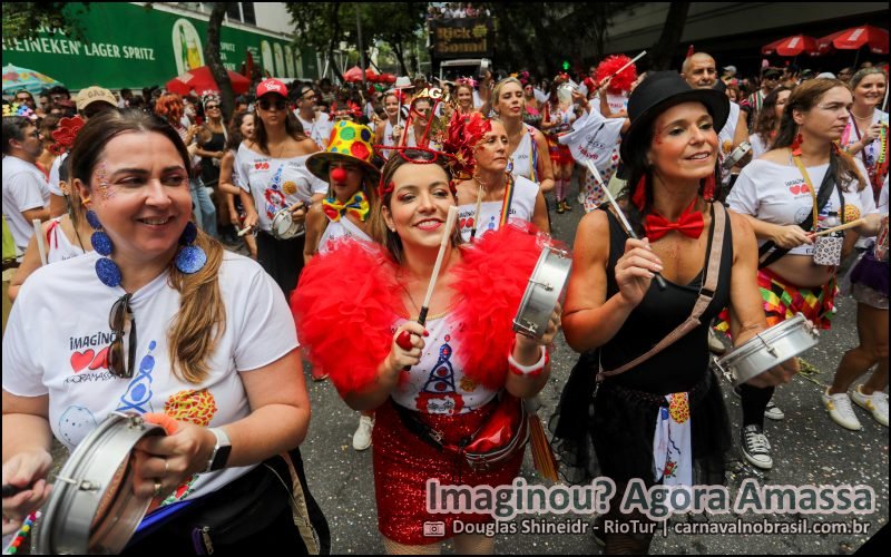 Foto desfile do Bloco Imaginou? Agora Amassa no Carnaval de Rua 2026 do Rio de Janeiro - carnavalnobrasil.com.br