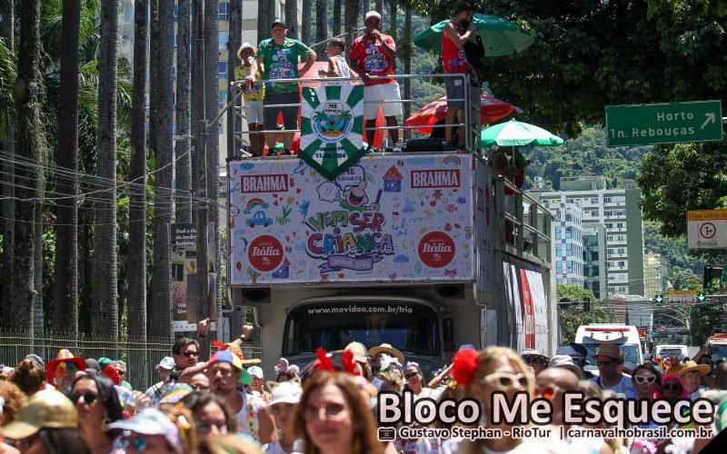 Foto Bloco Me Esquece no Carnaval de Rua 2026 do Rio de Janeiro - carnavalnobrasil.com.br