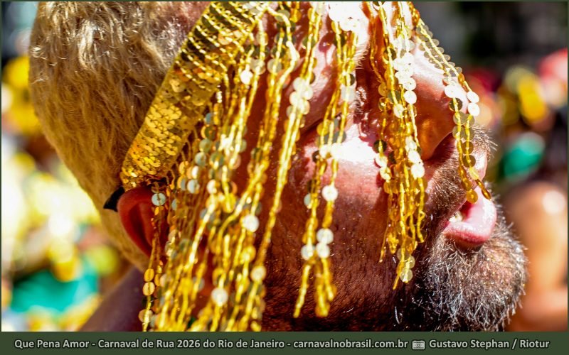 Foto bloco Que Pena Amor no Carnaval de Rua 2026 do Rio de Janeiro - carnavalnobrasil.com.br