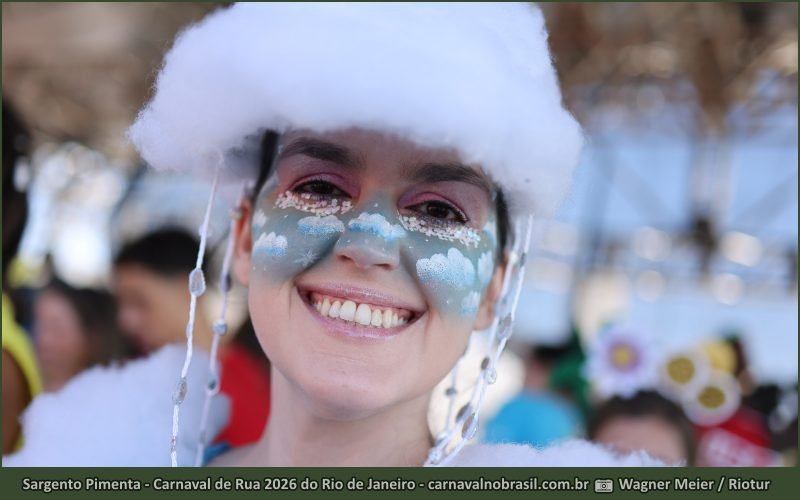 Fotos bloco Sargento Pimenta no Carnaval de Rua 2026 do Rio de Janeiro