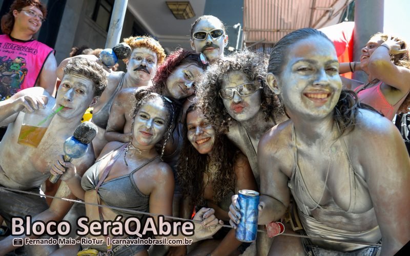 Foto bloco SeráQAbre?, com Ivete Sangalo, no Carnaval de Rua 2026 do Rio de Janeiro - carnavalnobrasil.com.br