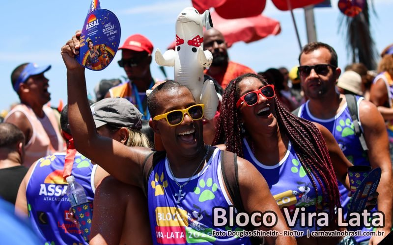 Foto Bloco Vira Lata no Carnaval de Rua 2026 do Rio de Janeiro - carnavalnobrasil.com.br