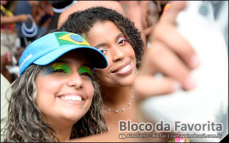 Desfile do Bloco da Favorita no Carnaval de Rua 2026 do Rio de Janeiro - carnavalnobrasil.com.br