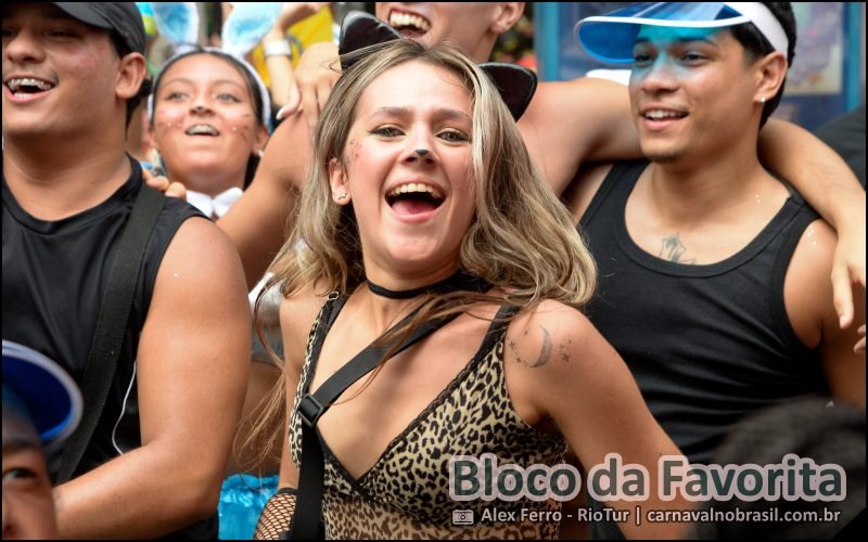 Desfile do Bloco da Favorita no Carnaval de Rua 2026 do Rio de Janeiro - carnavalnobrasil.com.br