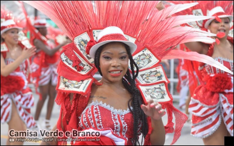 Desfile Camisa Verde e Branco no Carnaval 2026 de São Paulo - carnavalnobrasil.com.br