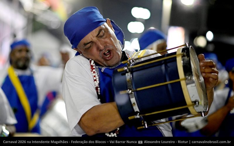 Foto Carnaval 2026 na Intendente Magalhães - Federação dos Blocos – Vai Barrar? Nunca! - carnavalnobrasil.com.br