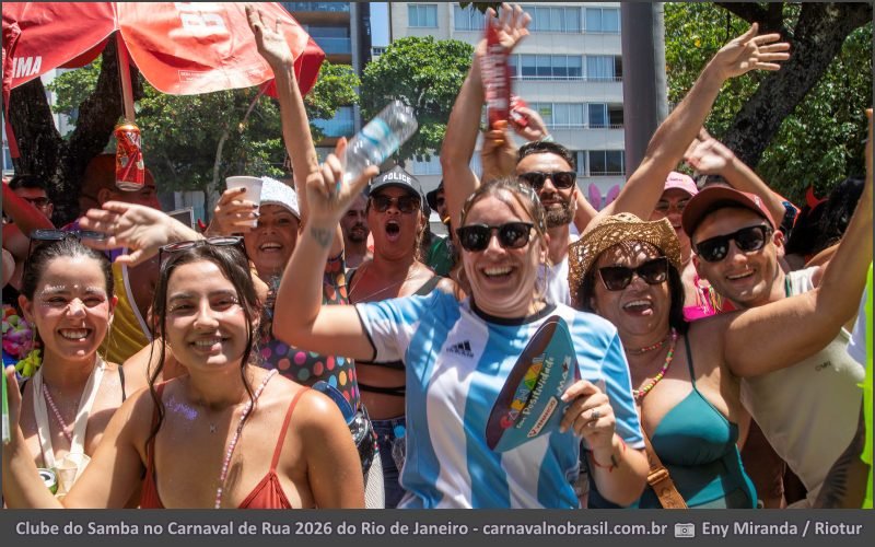Clube do Samba - Carnaval de Rua 2026 do Rio de Janeiro - carnavalnobrasil.com.br