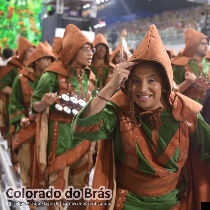 Desfile da Colorado do Brás no Carnaval 2026 de São Paulo