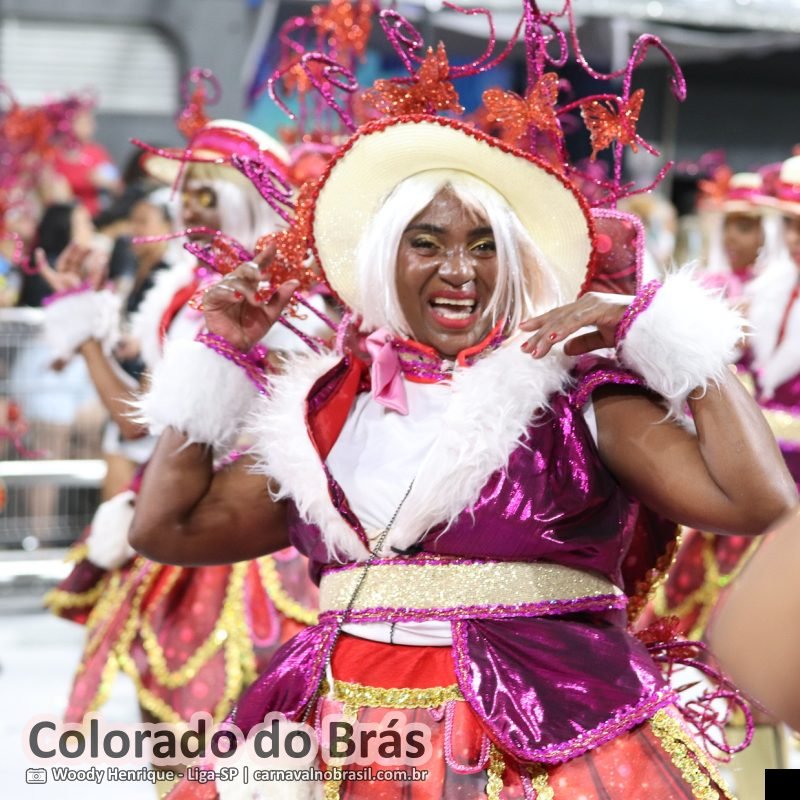 Desfile da Colorado do Brás no Carnaval 2026 de São Paulo