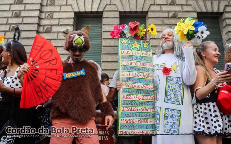 Foto Cordão da Bola Preta no Carnaval de Rua 2026 do Rio de Janeiro - carnavalnobrasil.com.br