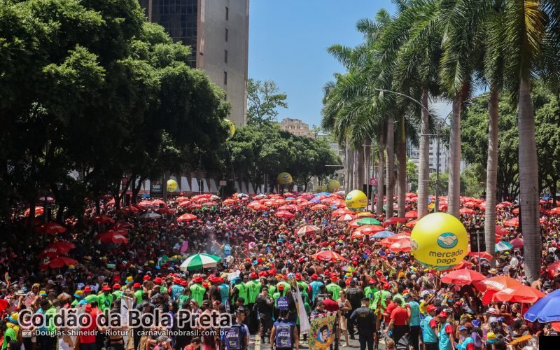 Foto Cordão da Bola Preta no Carnaval de Rua 2026 do Rio de Janeiro - carnavalnobrasil.com.br