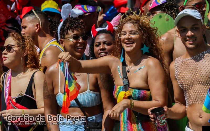 Foto Cordão da Bola Preta no Carnaval de Rua 2026 do Rio de Janeiro - carnavalnobrasil.com.br