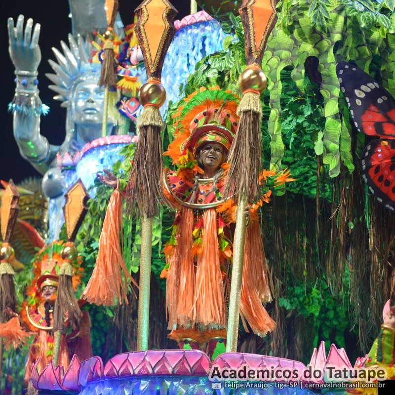 desfile da Acadêmicos do Tatuapé no Carnaval 2026 de São Paulo