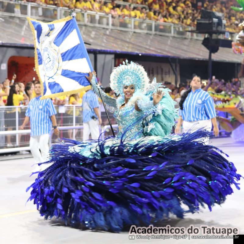 desfile da Acadêmicos do Tatuapé no Carnaval 2026 de São Paulo
