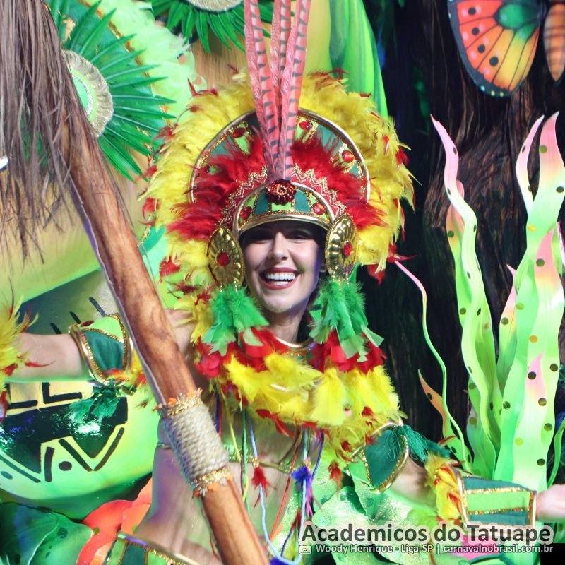 desfile da Acadêmicos do Tatuapé no Carnaval 2026 de São Paulo