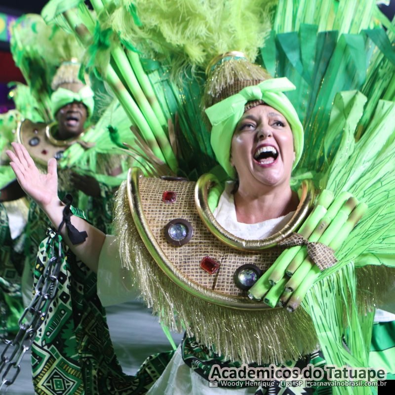 desfile da Acadêmicos do Tatuapé no Carnaval 2026 de São Paulo