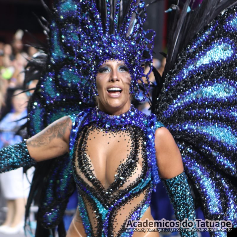 desfile da Acadêmicos do Tatuapé no Carnaval 2026 de São Paulo