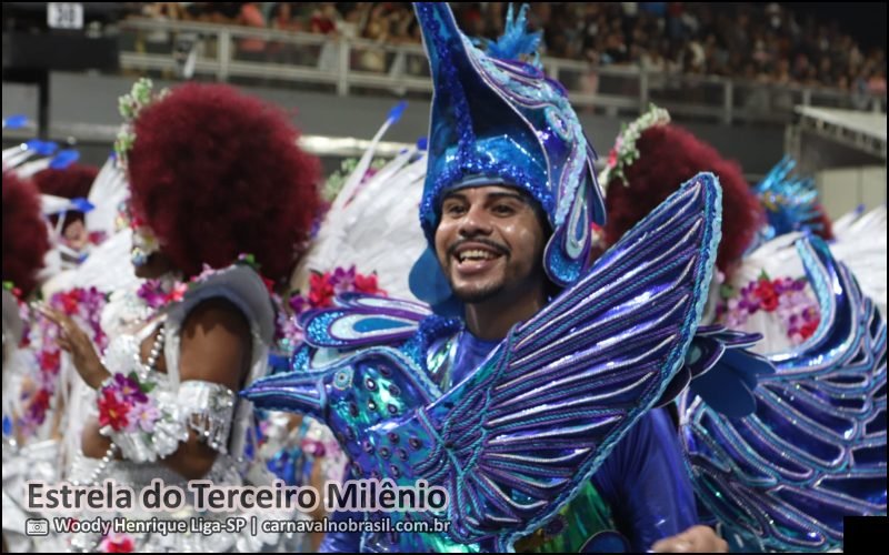 Desfile Estrela do Terceiro Milênio no Carnaval 2026 de São Paulo - carnavalnobrasil.com.br