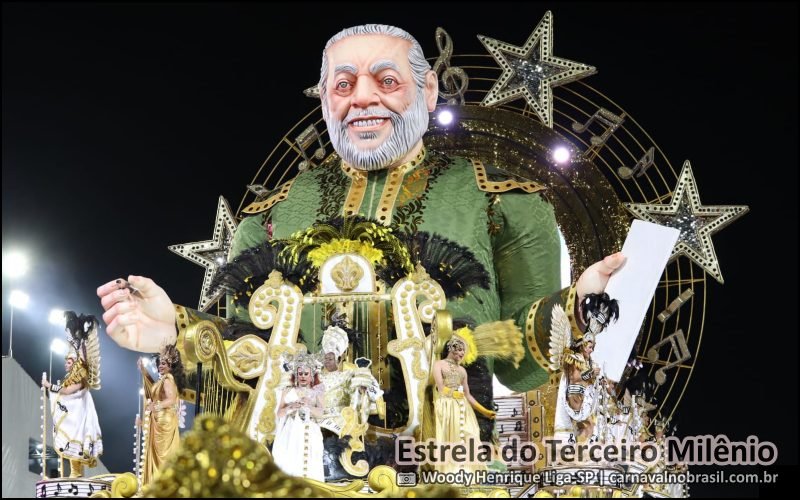 Desfile Estrela do Terceiro Milênio no Carnaval 2026 de São Paulo - carnavalnobrasil.com.br