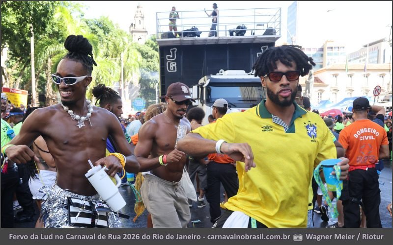 Fervo da Lud no Carnaval de Rua 2026 do Rio de Janeiro - carnavalnobrasil.com.br