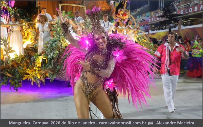 
Desfile Mangueira no Carnaval 2026 do Rio de Janeiro - carnavalnobrasil.com.br