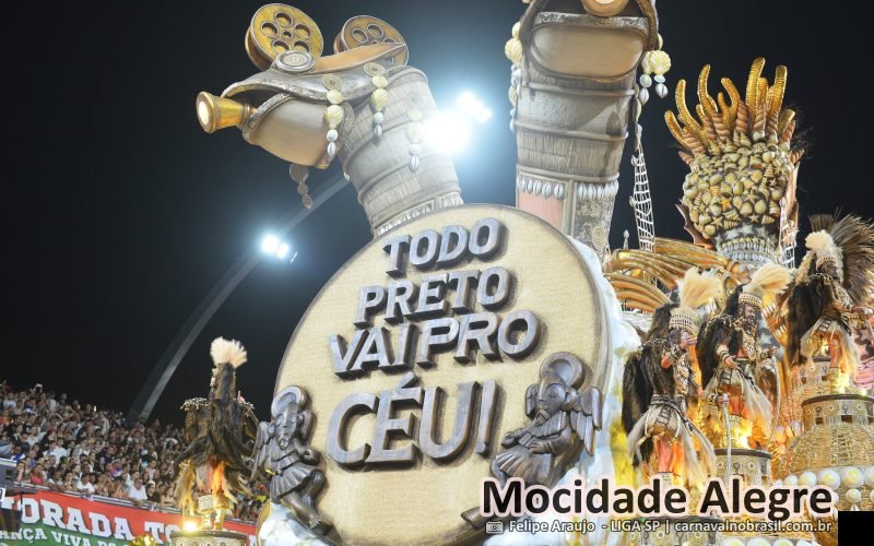 Desfile Mocidade Alegre no Carnaval 2026 de São Paulo - carnavalnobrasil.com.br