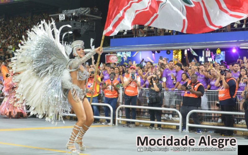 Desfile Mocidade Alegre no Carnaval 2026 de São Paulo - carnavalnobrasil.com.br